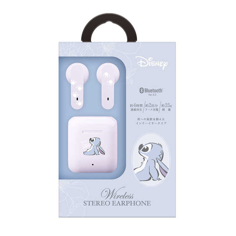 PGA　完全ワイヤレス ステレオイヤホン インナーイヤー Premium Style ［ワイヤレス(左右分離) / Bluetooth対応］ スティッチ　PG-DBTE18TW9STI