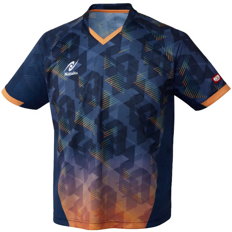 ニッタク　卓球用品 Nittaku ユニセックス スカイコープシャツ ネイビー SS　NW2214