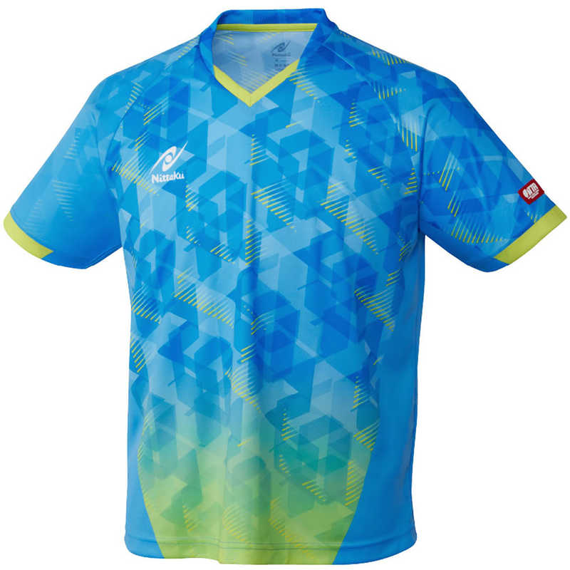 ニッタク　卓球用品 Nittaku ユニセックス スカイコープシャツ ライトブルー 3S　NW2214