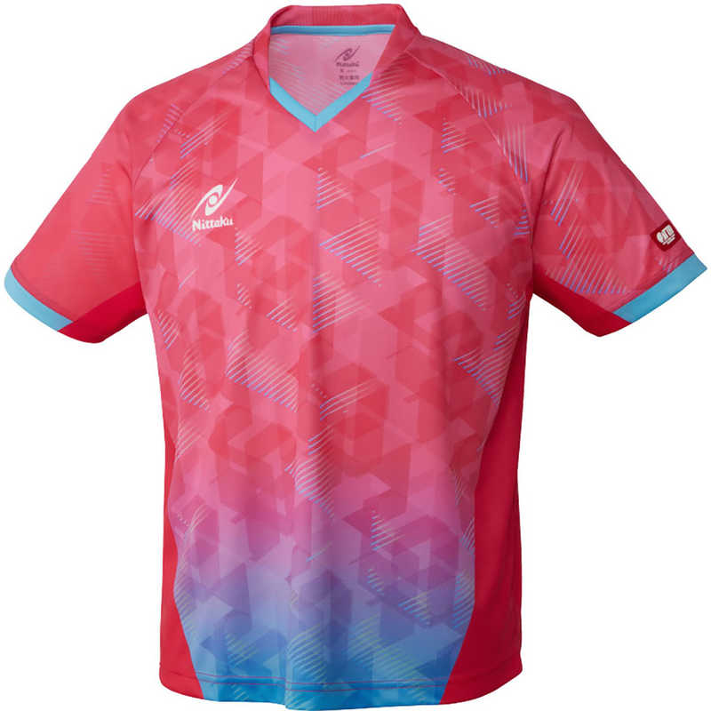 ニッタク　卓球用品 Nittaku ユニセックス スカイコープシャツ ピンク M　NW2214