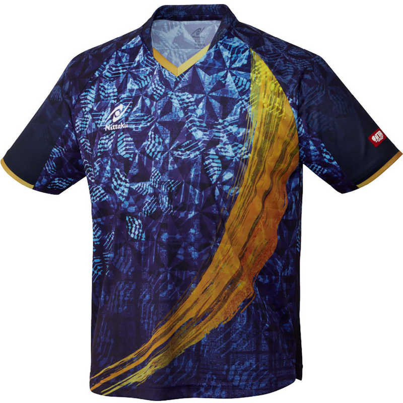 ニッタク　卓球用品 Nittaku ユニセックス スカイユニティーシャツ ブルー 3S　NW2216