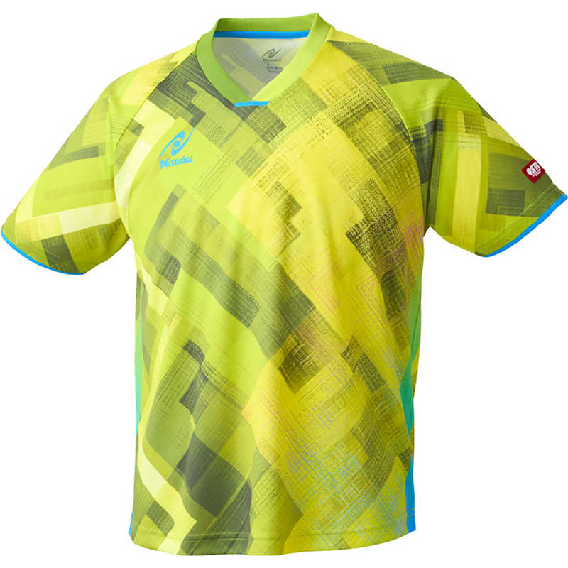 ニッタク　卓球用品 エクラインシャツ [男女兼用 /Sサイズ] イエロー (返品交換不可)　NW-2219