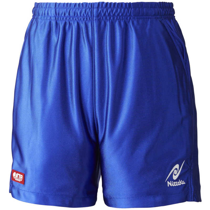 ニッタク　卓球用品 男女兼用 ルミスターショーツ S ブルー　NW-2503