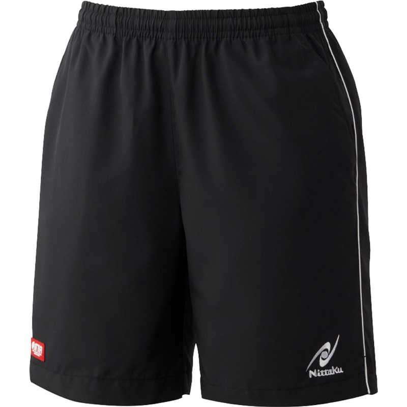 ニッタク　卓球用品 男女兼用 クォーターエアショーツ SS ブラック　NW-2520