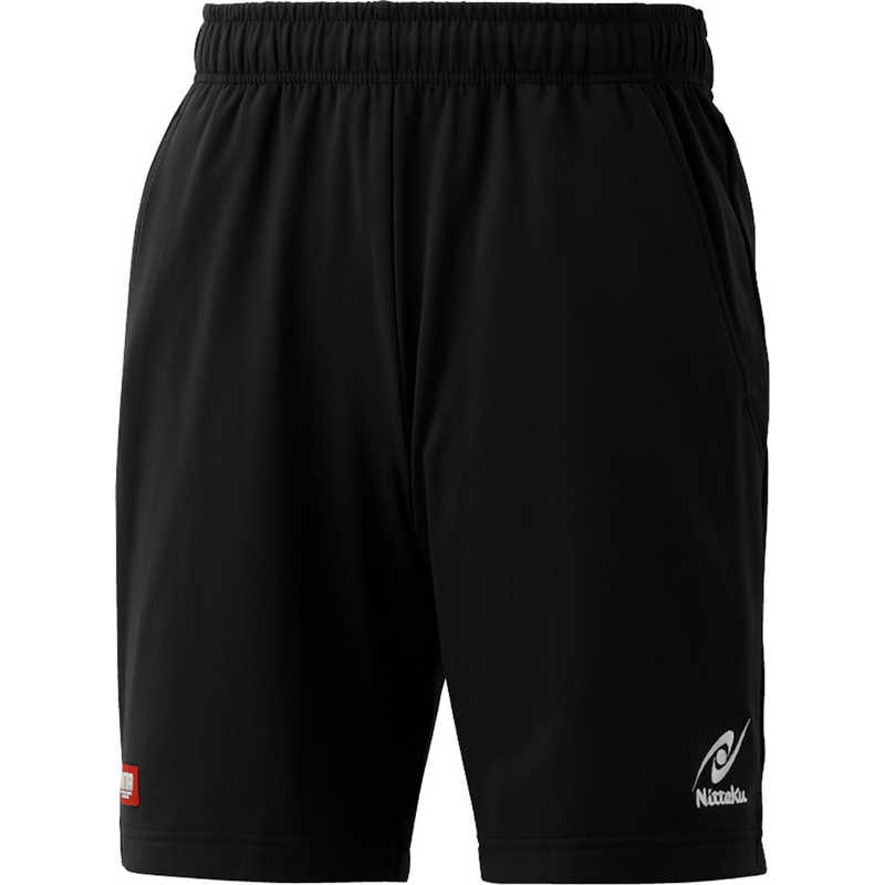 ニッタク　卓球用品 男女兼用 ストレッチロングショーツ S ブラック　NW-2522
