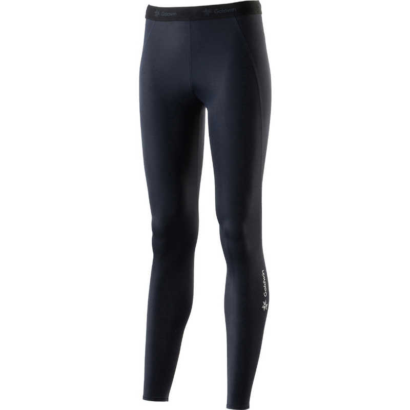 ゴールドウィン　C3fit (シースリーフィット) レディース コンプレッションロングタイツ ブラック 3(L) 【返品交換不可】　GCW04351