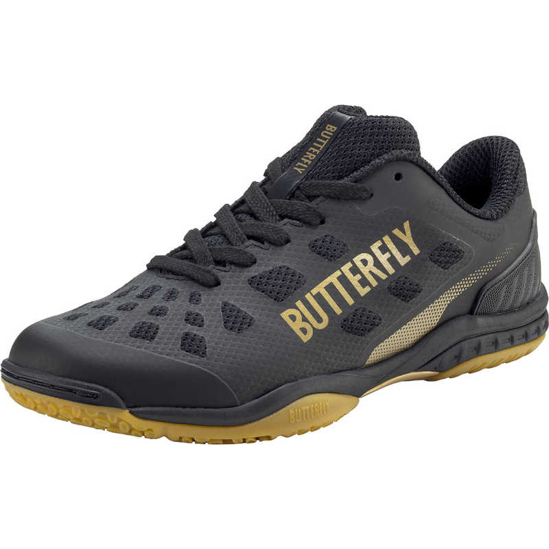 バタフライ　卓球用品 男女兼用 卓球シューズ レゾライン レバリス [男女兼用/22.5cm] ステルスブラック　93710