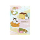 サンスター文具 (限定)クリアファイルA5W mofusand10 和菓子 S2174413