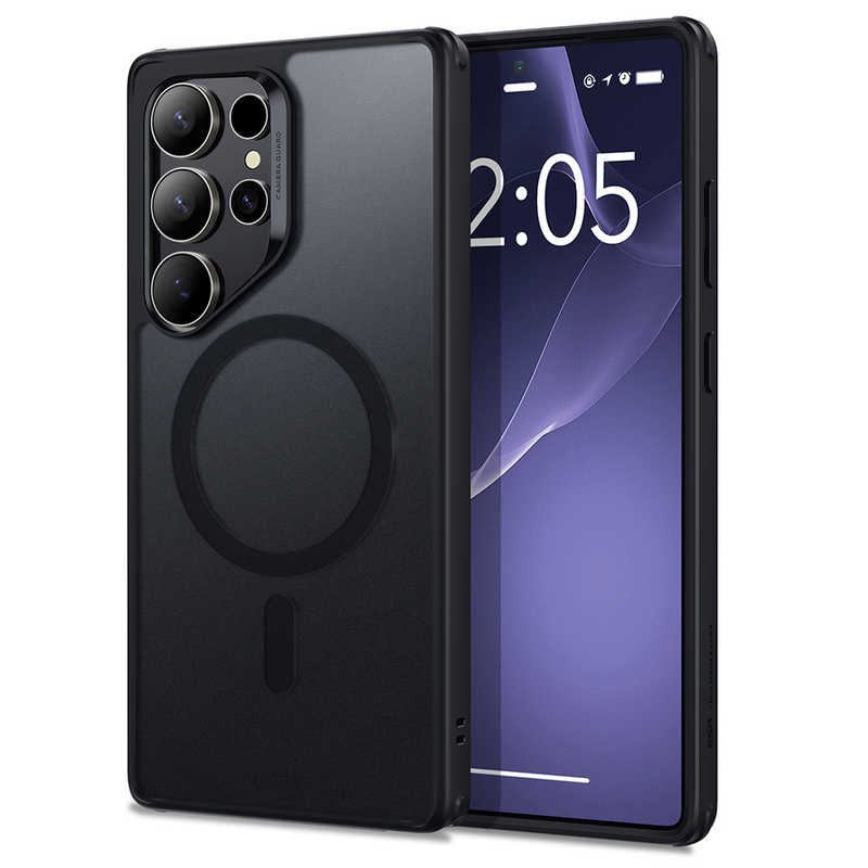 ESR Galaxy S25 Ultra MagSafe対応ハイブリッドケース Frosted Black Frosted Black 1A81100302-Frosted Black