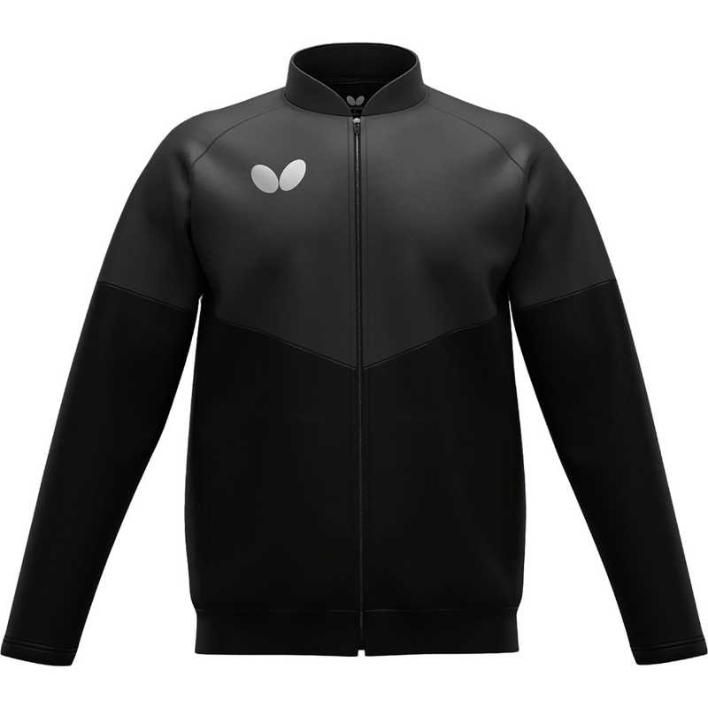 バタフライ　卓球用品 Butterfly ウィルバー・TRジャケット [男女兼用 /Lサイズ] ブラック (返品交換不可)　47250