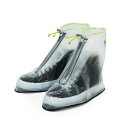 ALLDAYALLDRY A/D2 シューズレインカバー (L) 26-28cm CL×YE クリアxイエロー AD2-SHORT-L-CLxYE