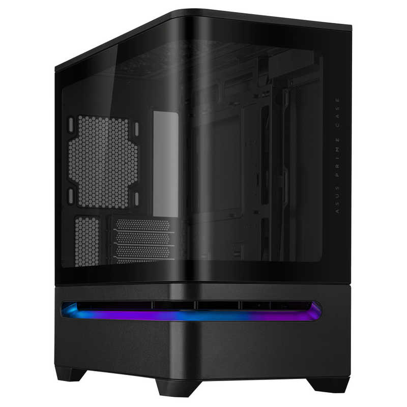 ASUS エイスース　PCケース (Micro-ATXMini-ITX / 黒)　PRIME/AP202/TG/BLACK