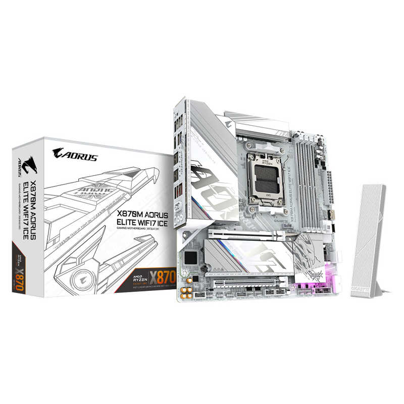 GIGABYTE　X870M ELITE WIFI7 ICE　X870MELITEWIFI7ICE