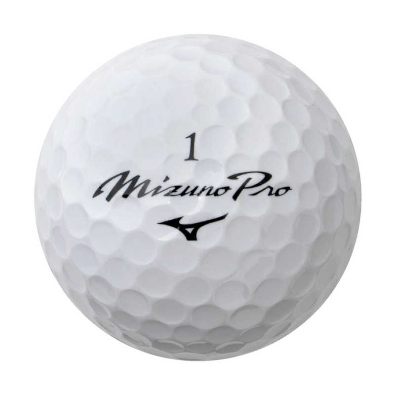 ミズノ　ゴルフボール Mizuno Pro S プロ S ［3球(1スリーブ)］　5NJBT83510