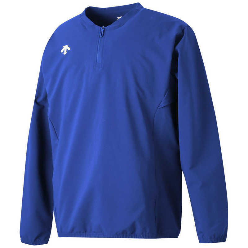 デサント　DESCENTE 長袖 ストレッチジャケット ブルー O DB5SJK42M 【返品交換不可】　DB5SJK42M_25SS