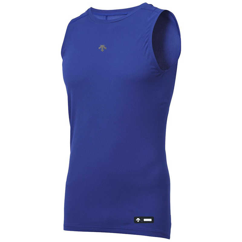 デサント　DESCENTE 丸首ノースリーブアンダーシャツ ブルー L DB5SUD00M 【返品交換不可】　DB5SUD00M..