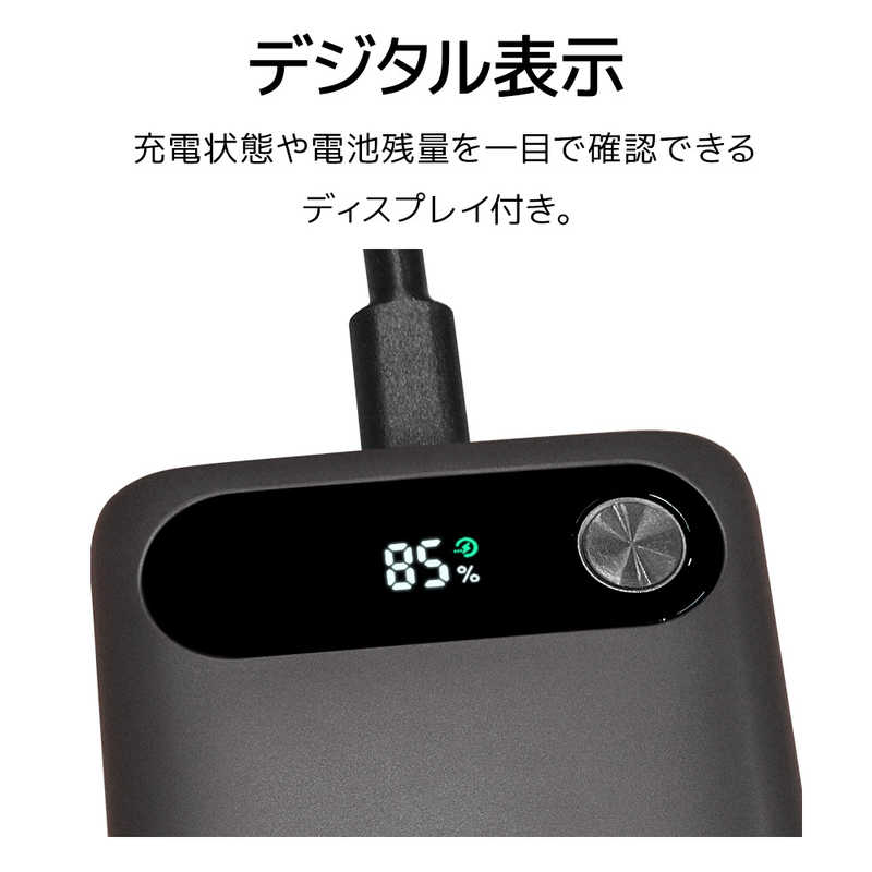 ラスタバナナ　10000mAh モバイルバッテリー A×2 C×1 PD20W出力 ［USB Power Delivery対応 / 3ポート］ ホワイト　R-LI100C20W02WH