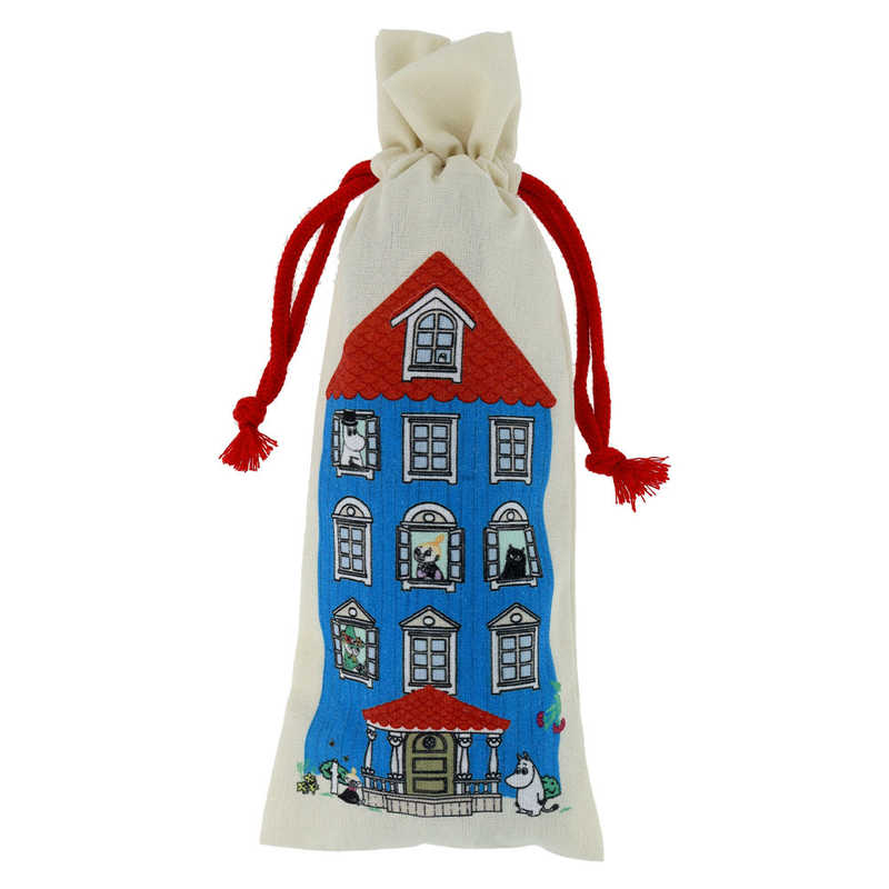 サンスター文具　(限定)たてなが巾着 MU25SU やしき　S2336685