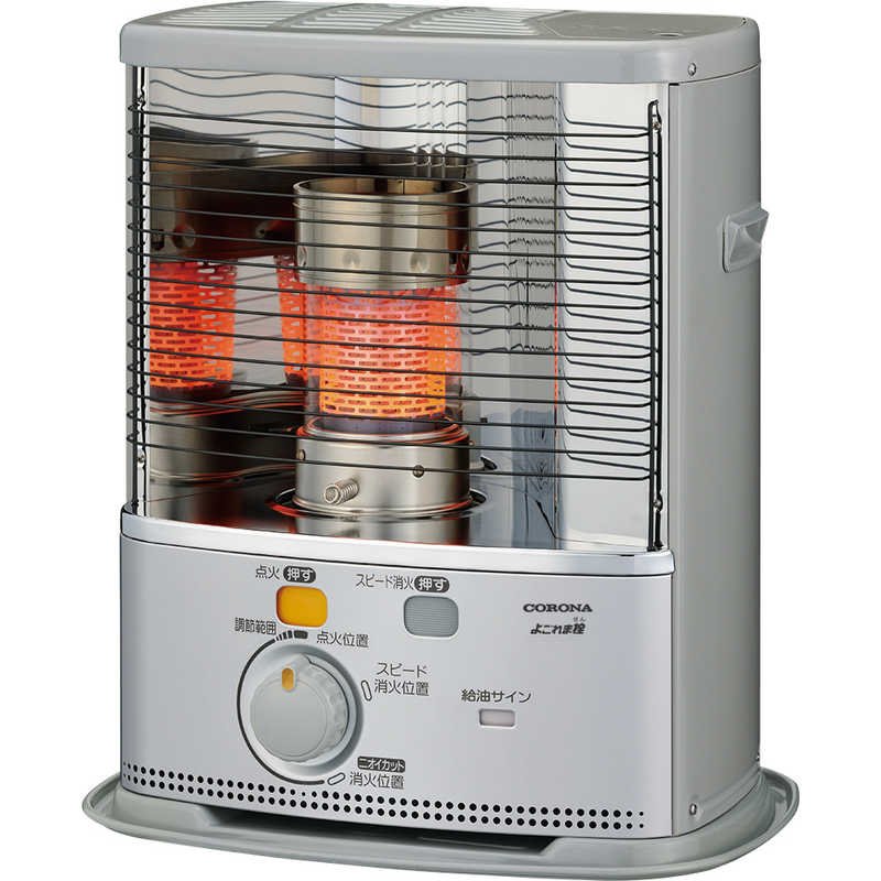 コロナ CORONA 石油ストーブ SXシリーズ 木造7畳まで コンクリート9畳まで タンク容量4.0L シルバー SX-2425Y
