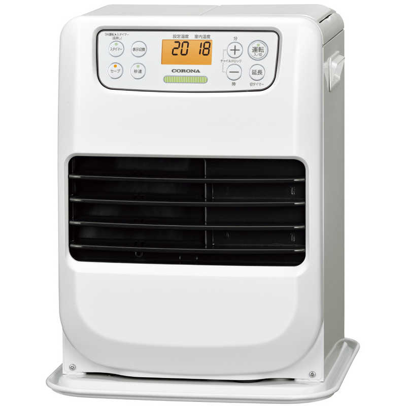 コロナ CORONA 石油ファンヒーター ミニタイプ 木造7畳まで コンクリート9畳まで タンク容量3.6L マットホワイト FH-M2525Y