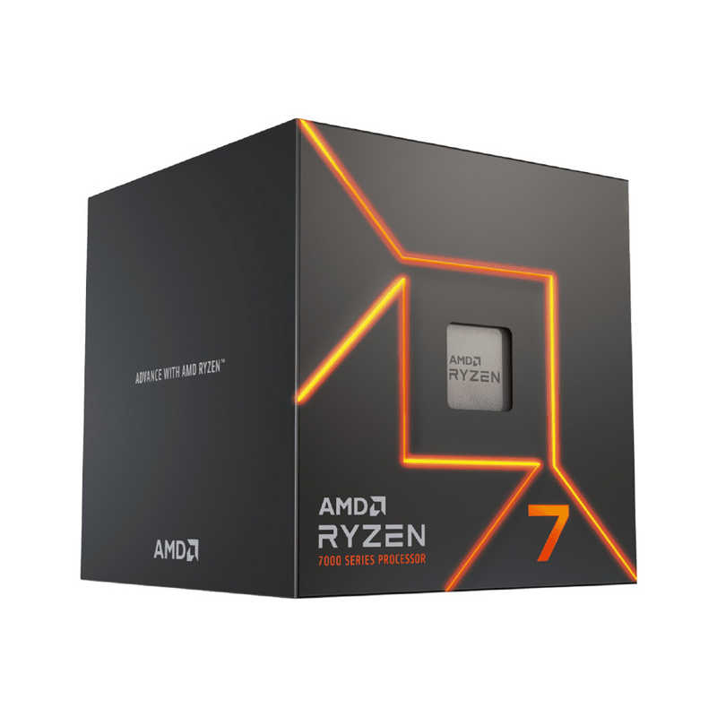 AMD - AMD　Ryzen 7 7700 With Wraith Stealth Cooler (8C/16T3.8Ghz65W) ［ Ryzen 7 / Socket AM5 / グラフィックス搭載］　100-100000592SBX
