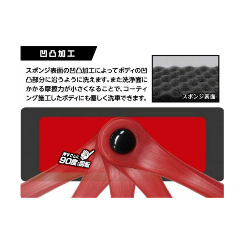 WAKO　回転式洗車スポンジ　CS87
