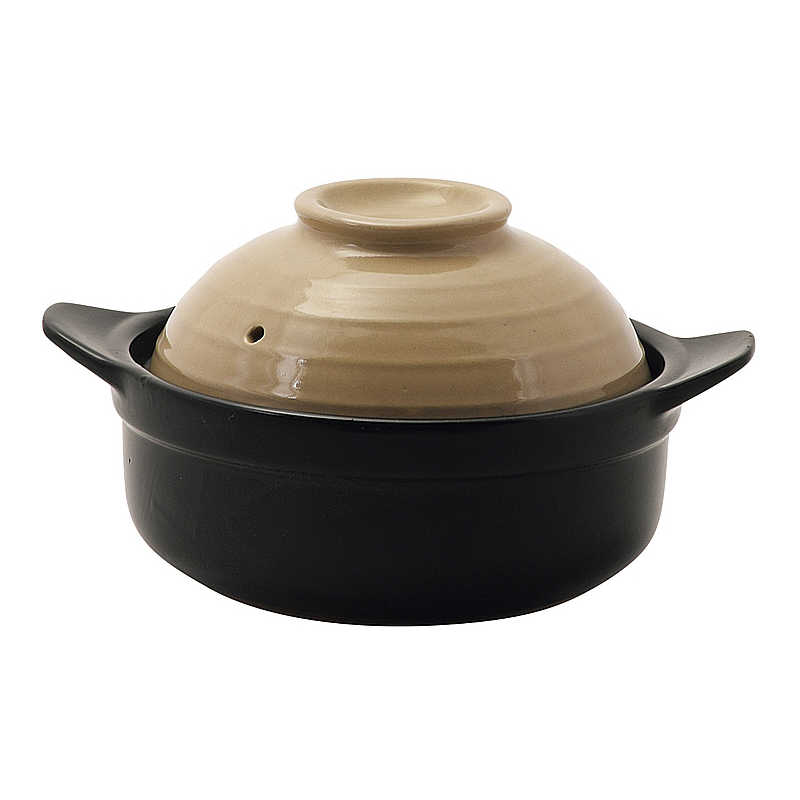 パール金属　土鍋16cm(サンドベージュ)　L-7540