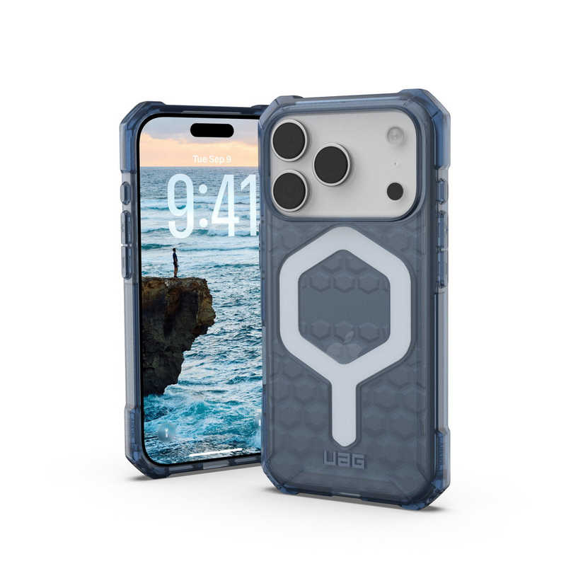 UAGiPhone 17 Pro MagSafeб ESSENTIAL ARMOR(饦ɥ֥롼)UAG-IPH25MA-EMS-CB