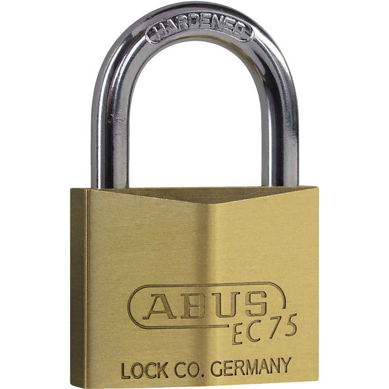 锁 - ABUS　真鍮南京錠 ディンプルシリンダー バラ番　EC75-60KD