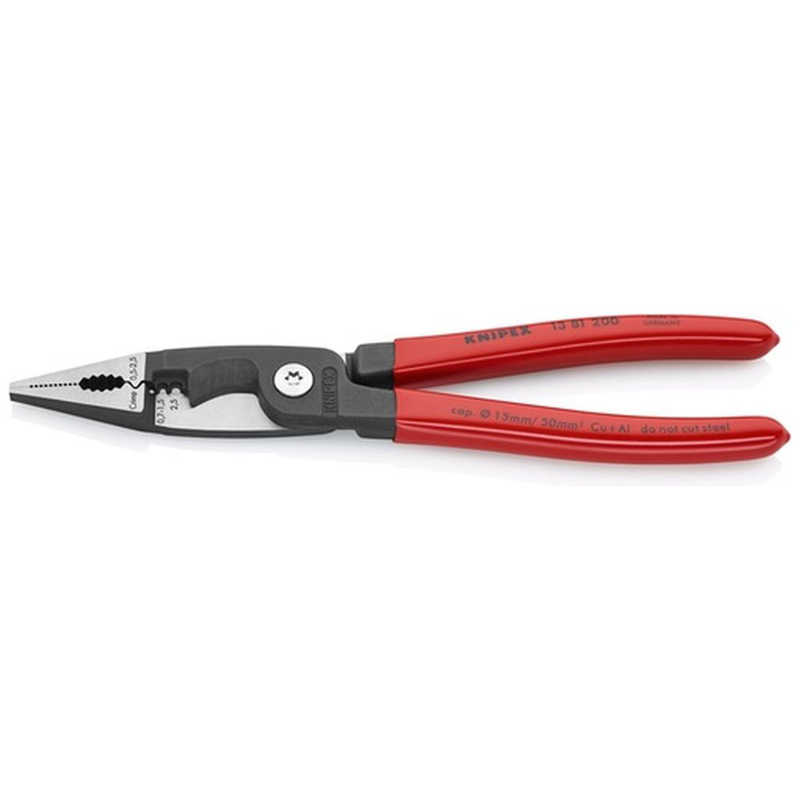 Pliers Other - KNIPEX社　KNIPEX エレクトロプライヤー プラスチックハンドル(SB店頭展示パッケージ仕様)　1381200SB