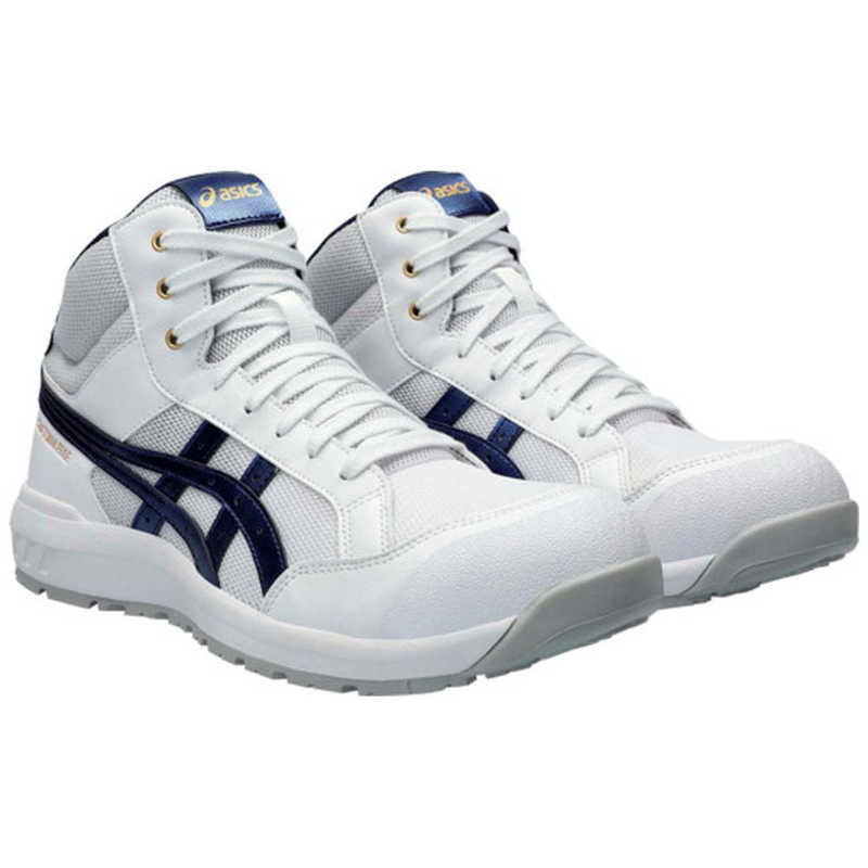 アシックス ウィンジョブ CP218 ホワイト/ピーコート 27.0cm 1273A091.10127.0
