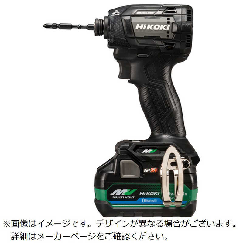 HiKOKI　コードレスインパクトドライバ WH36DD 形 ストロングブラック　WH36DD2XHBSZ