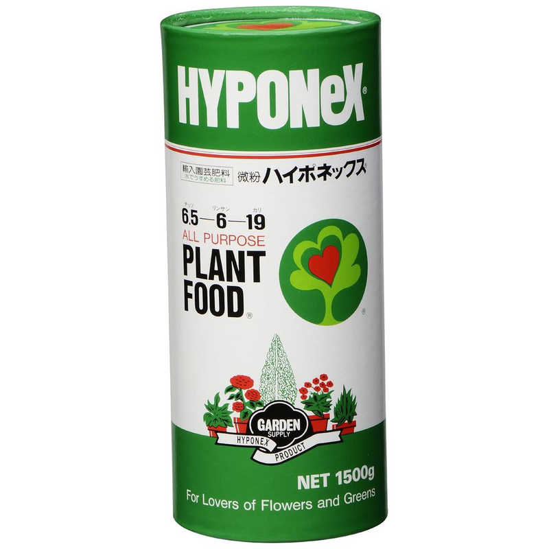 ハイポネックス 微粉 1500g ビフンハイポネックス