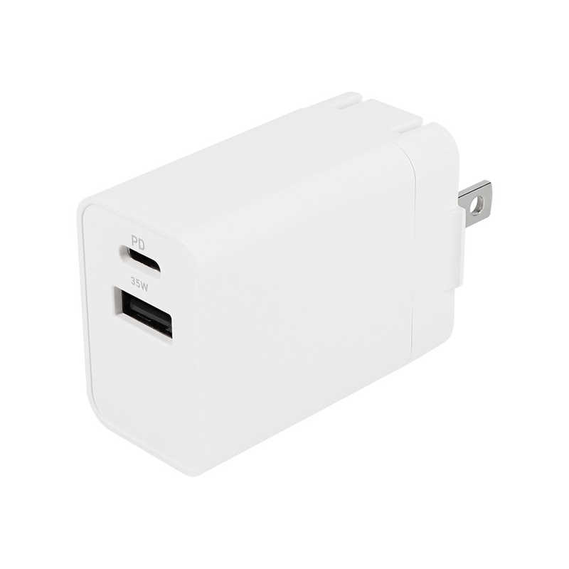 OWLTECHACŴ PowerDelivery35Wб GaN USB Type-C1 2ݡ / USB Power Deliveryб / Smart ICб ۥ磻ȡOWL-APD35C1A1-WH