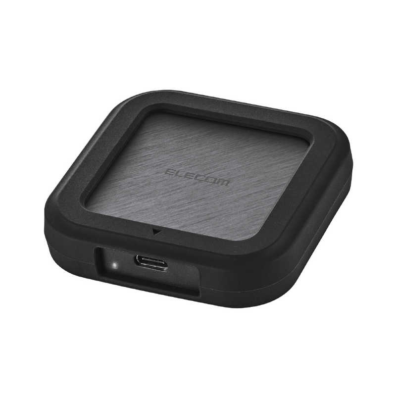 エレコム　ELECOM　外付けSSD USB40Gbps対応 高速通信 ファンレス設計 Type-C 1TB ブラック　ESD-EHC1000GBK