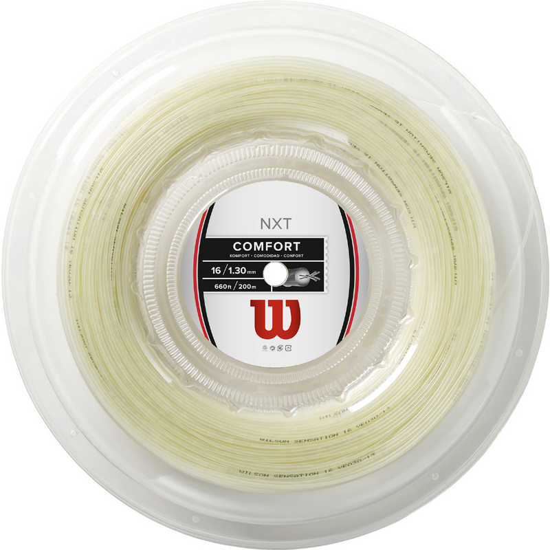 ウィルソン　テニス用品 Wilson NXT 16 REEL 200M REEL ナチュラル　WRZ912700