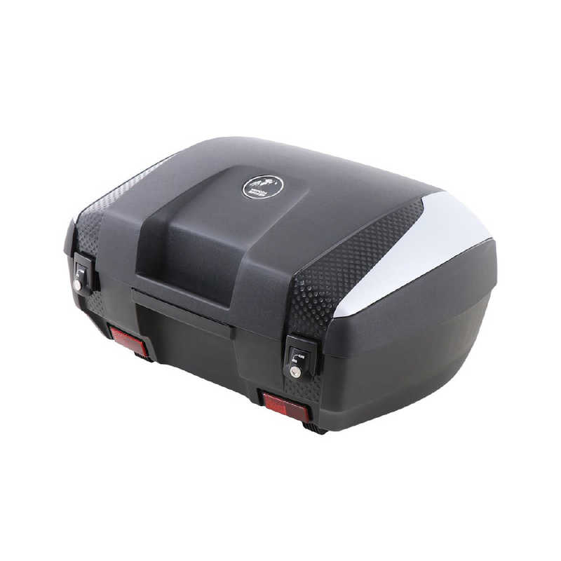 ヘプコアンドベッカー　トップケース ジュニアフラッシュ 55 ブラック/シルバー　610047-0009(2)