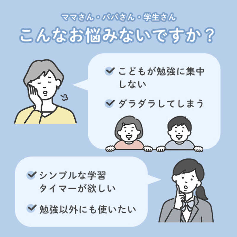 GDT sology ミライタイマー(アナログ・ランプ付き)グラデーション LTY0102BBP [3]