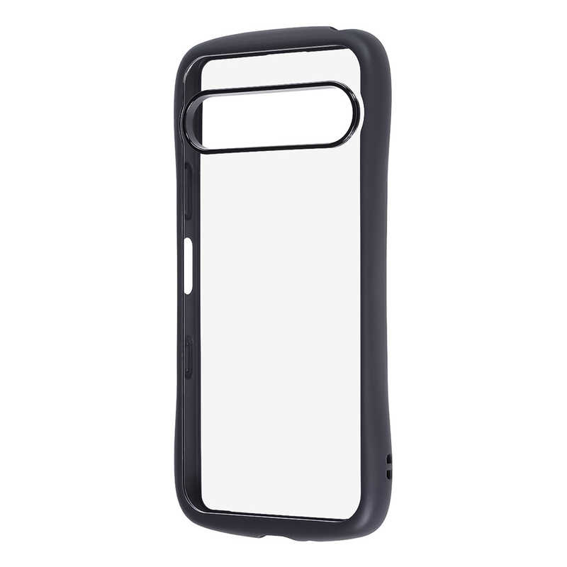 レイアウト Xperia 10 VII / Puffull 耐衝撃 バンパー ハイブリッドケース / ブラック RT-RXP10M7CMD1/B