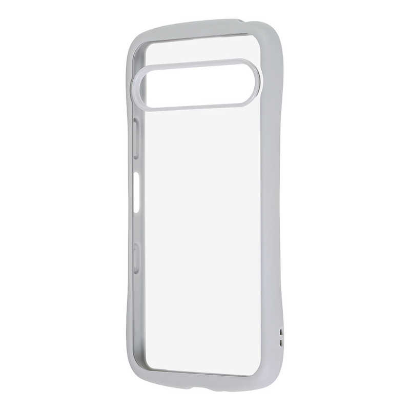 レイアウト Xperia 10 VII / Puffull 耐衝撃 バンパー ハイブリッドケース / グレー RT-RXP10M7CMD1/GR