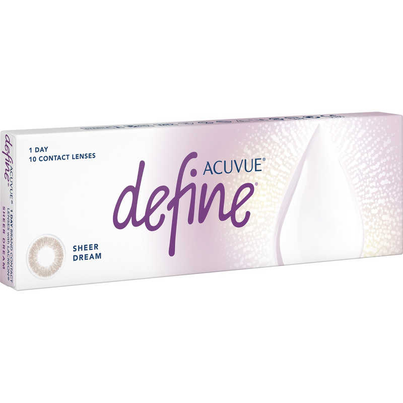 ジョンソン＆ジョンソン　(度あり/-2.00) ワンデーアキュビューディファインモイスト シアードリーム (..