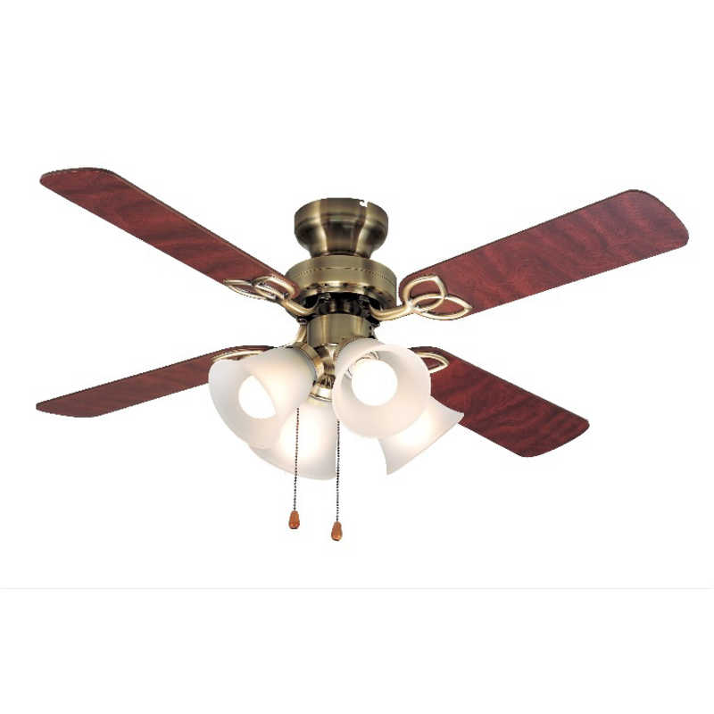Interior Fans - 東京メタル　シーリングファン 4枚羽根 プルスイッチ式(電球別売品)　TKM42AB4LKNDZ2