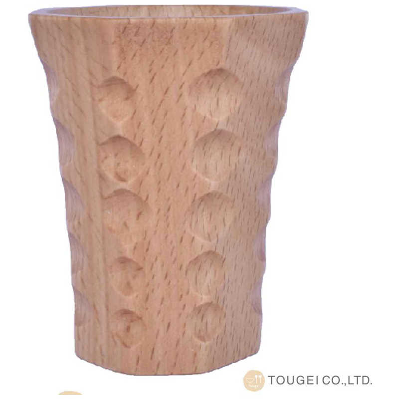 籐芸　おちょこ 30ml 酒器 木製 削　トウゲイシュキケズリMOSC-