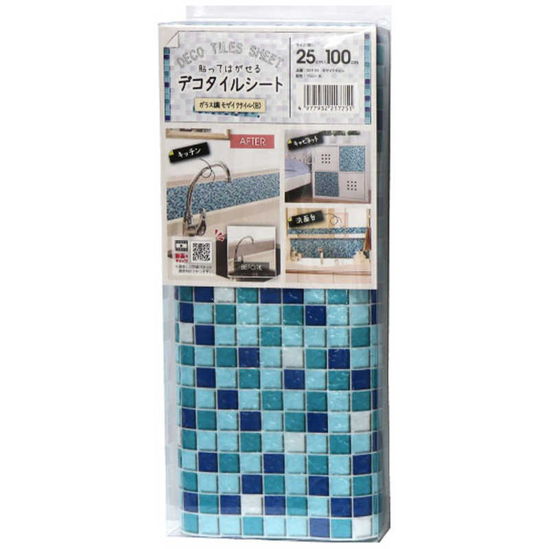 【商品解説】●貼って剥がせるタイルシール●立体感のあるデザイン【仕様】・商品サイズ：約 横25×縦100（cm）・材質：表面：塩化ビニル、中間層：ポリエステル（吸着面）、粘着剤：アクリル系樹脂、剥離紙：紙・備考：　貼れる面：表面が平滑な面、鏡面 貼れない面：土壁、コンクリート・入数：1枚【スペック】●型式：メイワデコタイルシートDGT-05（メイワデコタイルシートDGT-05）●JANコード：4977932217751この商品は宅配便でお届けする商品です出荷可能日から最短日時でお届けします。※出荷完了次第メールをお送りします。配送サービス提供エリアを調べることができます「エリア検索」をクリックして、表示された画面にお届け先の郵便番号7桁を入力してください。ご購入可能エリア検索お買い上げ合計3,980円以上で送料無料となります。※3,980円未満の場合は、一律550円（税込）となります。●出荷可能日から最短日時でお届けします。（日時指定は出来ません。）　※お届け時に不在だった場合は、「ご不在連絡票」が投函されます。　「ご不在連絡票」に記載された宅配業者の連絡先へ、再配達のご依頼をお願いいたします。●お届けは玄関先までとなります。●宅配便でお届けする商品をご購入の場合、不用品リサイクル回収はお受けしておりません。●全て揃い次第の出荷となりますので、2種類以上、または2個以上でのご注文の場合、出荷が遅れる場合があります。詳細はこちら■商品のお届けについて商品の到着日については、出荷完了メール内のリンク（宅配業者お荷物お問い合わせサービス）にてご確認ください。詳しいお届け目安を確認する1度の注文で複数の配送先にお届けすることは出来ません。※注文時に「複数の送付先に送る」で2箇所以上への配送先を設定した場合、すべてキャンセルとさせていただきます。