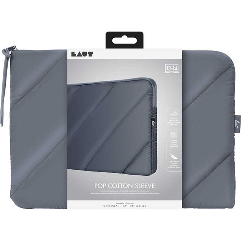 LAUT　UP TO 14 LAPTOP POP COTTON STONE GREY ストーングレー　L_MB14_PC_GY