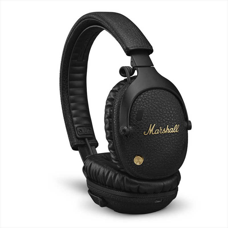 MARSHALL ブルートゥースヘッドホン［ノイズキャンセリング対応/Bluetooth対応］ブラック MONITOR3ANCBLACK