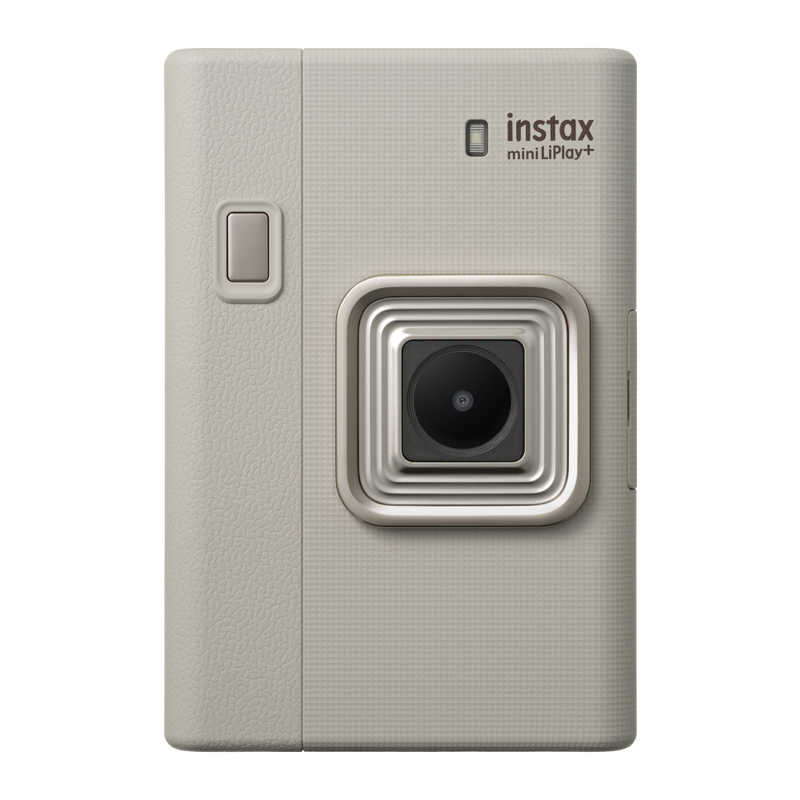 富士フイルム　FUJIFILM　ハイブリッドインスタントカメラ 『チェキ』 instax mini LiPlay＋ SAND BEIGE　INSLIPLAYPLUSBEIG