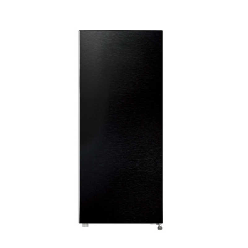 アクア AQUA 冷凍庫 1ドア 76L 右開き ファン式 幅40cm シャインブラック AQF-SFA8R-K（標準設置無料）