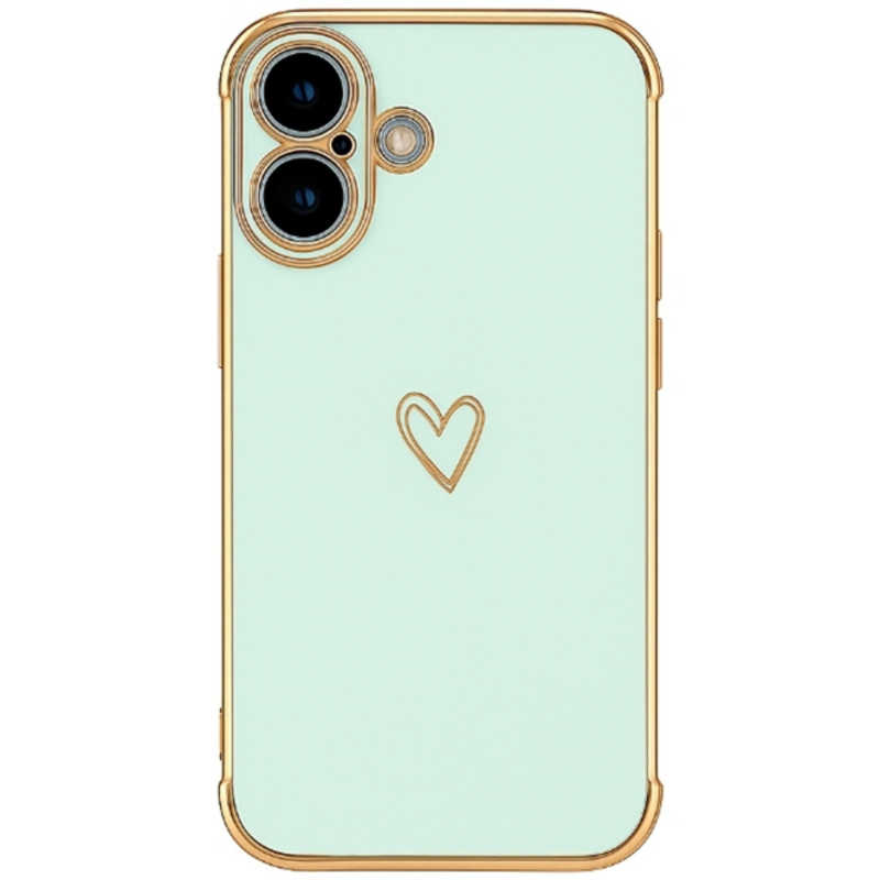 インテリオル　iPhone 17 キラリンハートケース COCO CASE ミント　1716-17-MINT