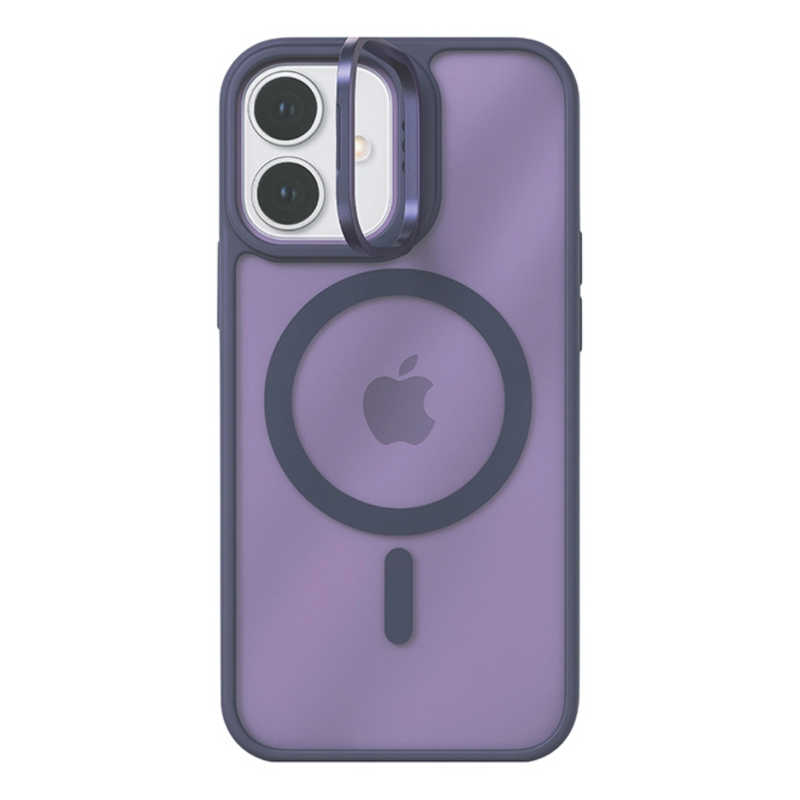 インテリオル　iPhone 17 カメラリングスタンドケース COCO CASE ディープパープル　1845-17-DEEPPURPLE